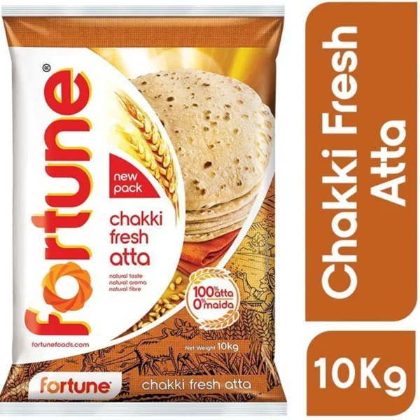 FORTUNE Chakki Fresh Atta (10 kg)