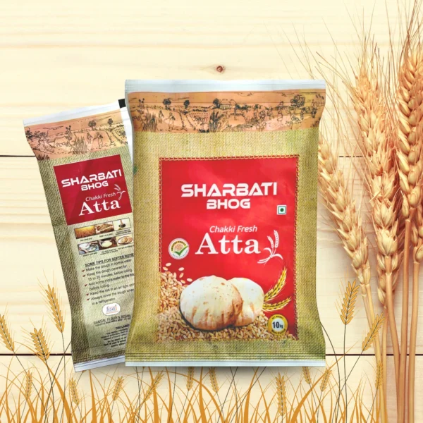 Swastik Sharbati Bhog Wheat Flour (5 kg)