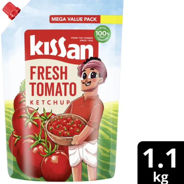 Kissan Fresh Tomato Ketchup (1.1 kg)