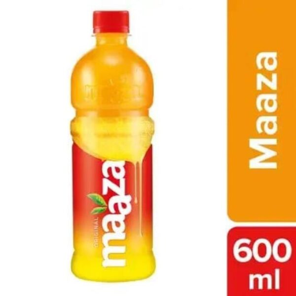 Maaza Mango Drink, Original Flavour, 600 ml PET Bottle