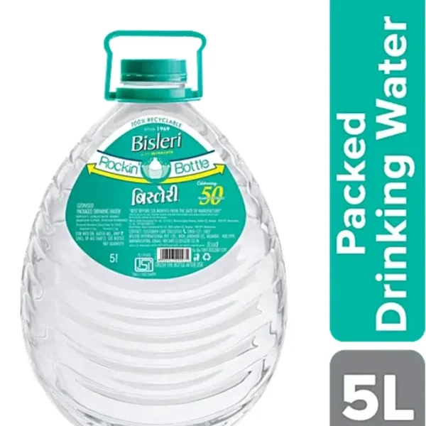 Bisleri With Added Minerals Water, 5 L