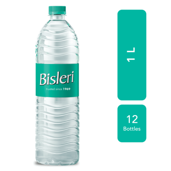 Bisleri Drinking Water, 1L Bottle