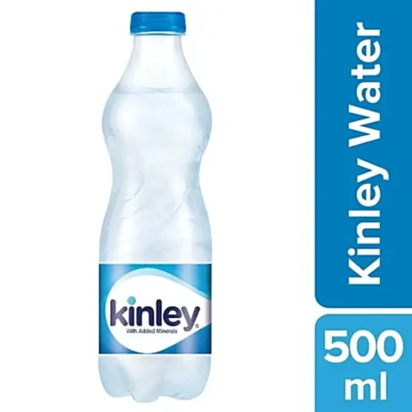 Kinley Drinking Water - With Added Minerals, 500 ml PET Bottle