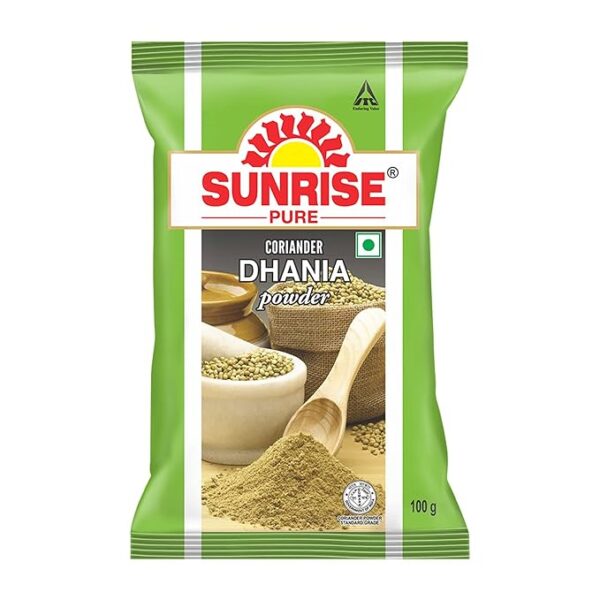 Sunrise Pure Coriander Spice Powder Pouch, 100 g