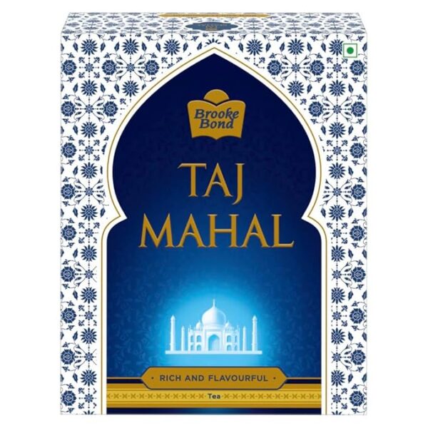 Taj Mahal Tea 1 kg - Rich and Flavourful Chai - Premium Leaf Tea