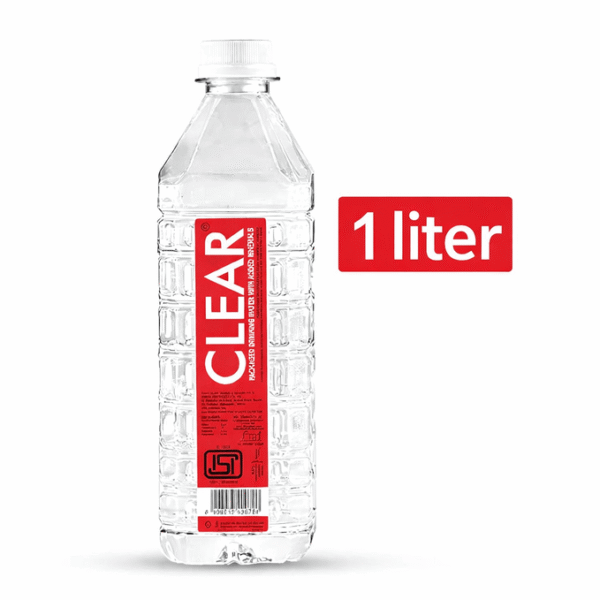 CLEAR Premium Drinking Water with Added Minerals 1 Ltr