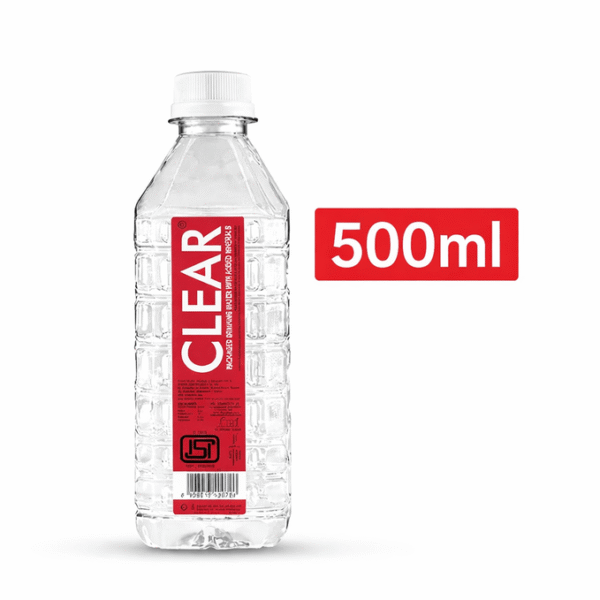 CLEAR Premium Drinking Water with Added Minerals 500 ML