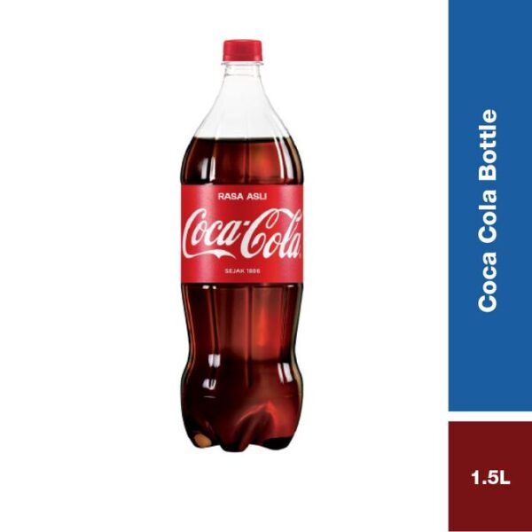 Coca-Cola Original Taste Soft Drink Pet Bottle, 1.5 L - Original, Cola