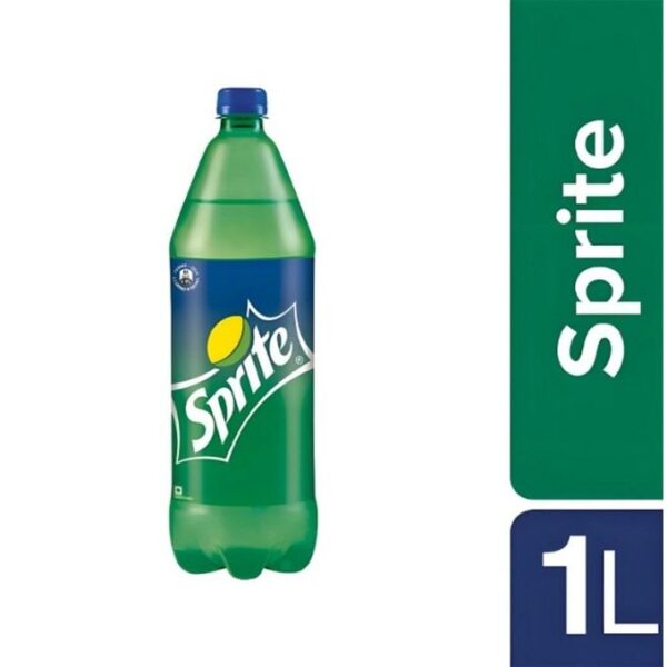 Sprite Soft Drink PET Bottle, 1 L