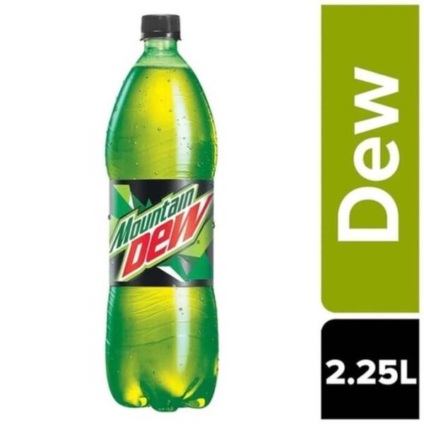 Mountain Dew Soft Drink, 2.25 L