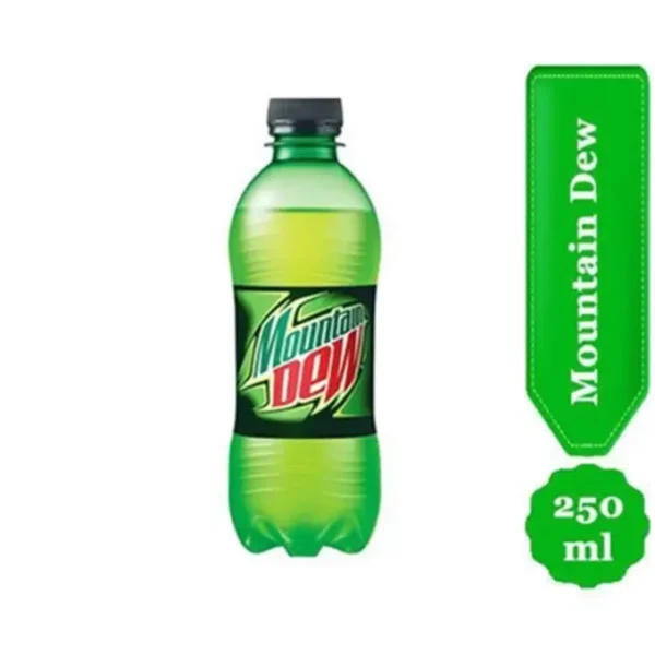 Mountain Dew Soft Drink, 250 ml.