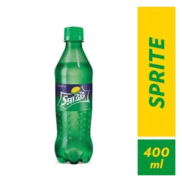 Sprite Soft Drink PET Bottle, 400 ml