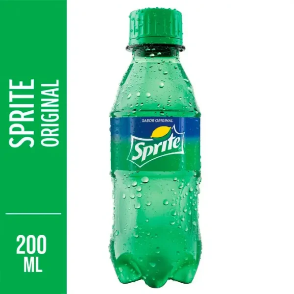 Sprite Soft Drink PET Bottle, 200 ml