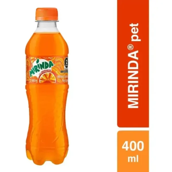 Mirinda Orange Soft Drink, 400 Ml