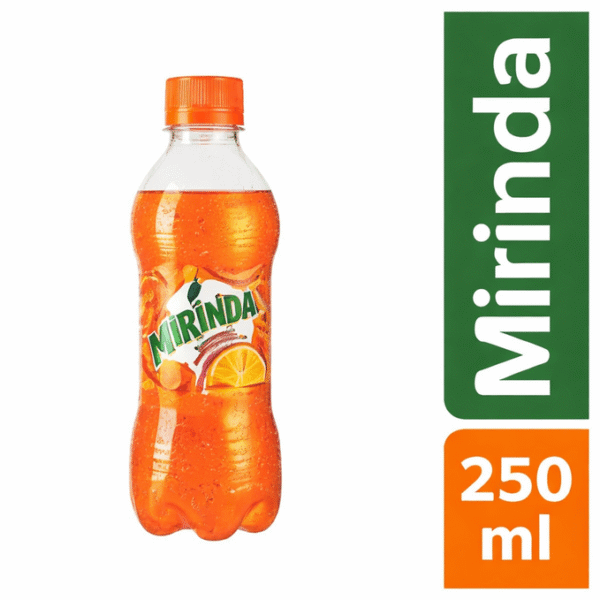 Mirinda Orange Soft Drink, 250 Ml