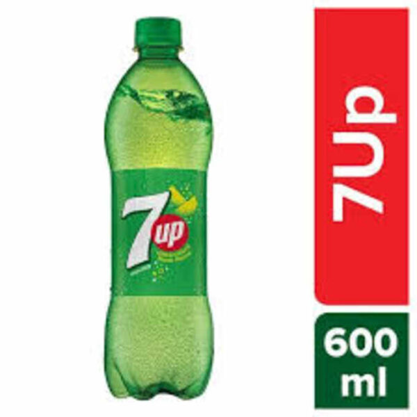 7UP Soft Drink, 600ml