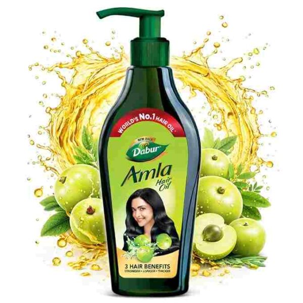 Dabur Amla Hair Oil - for Strong, Long and Thick hair