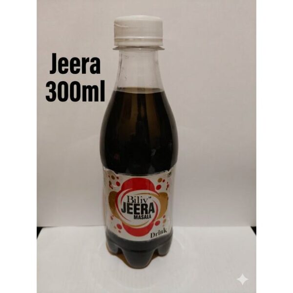 Biliv Soft Drink - Jeera Masala, 300ml Bottle, Vegetarian