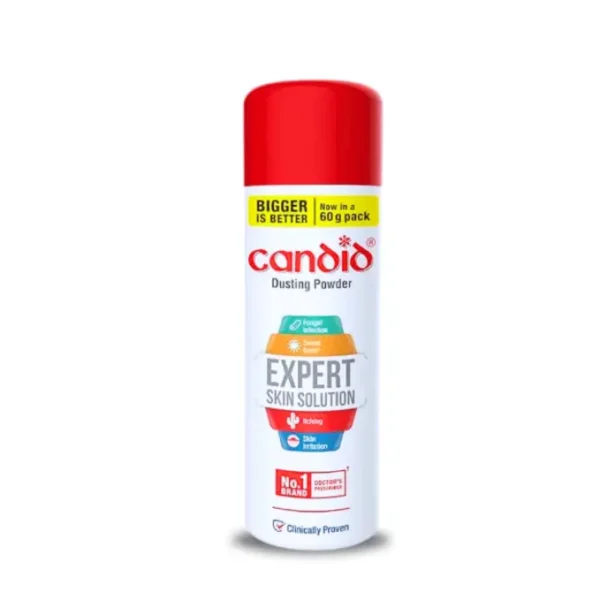 Candid - Bottle of 50g Dusting Powder